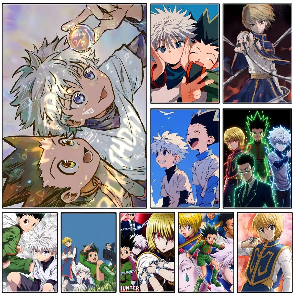 Photo Mosaic Print - Pintura de Diamantes Animada H-Hunter x