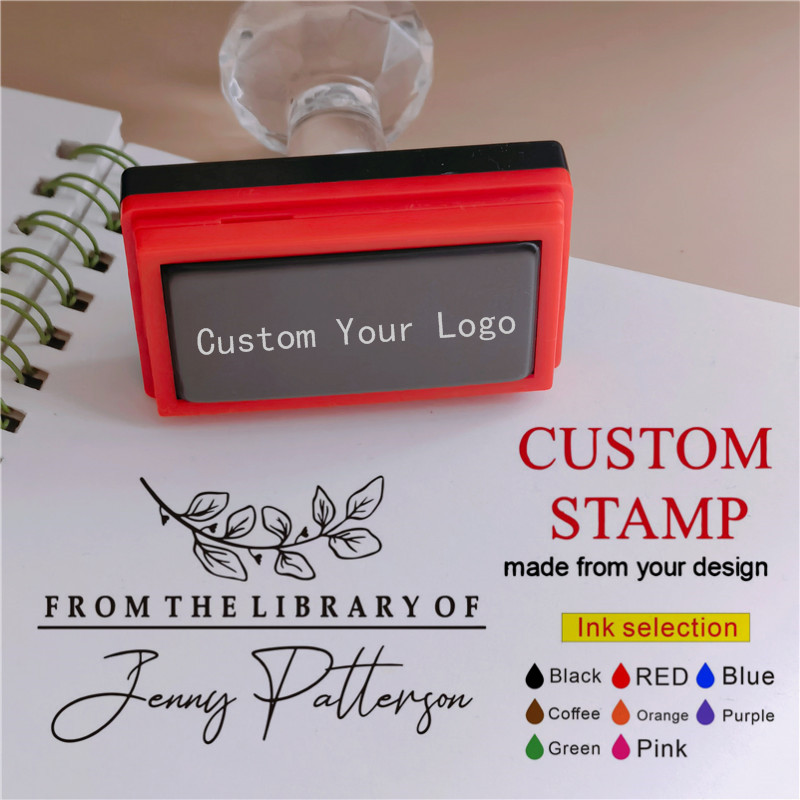 Custom Photo Book - Sello Personalizado con Logotipo, Sello de