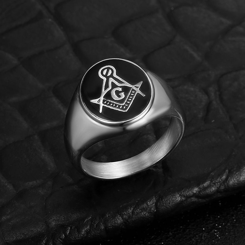 Anillo masónico de acero inoxi - Initial Ring Custom reseña y precio