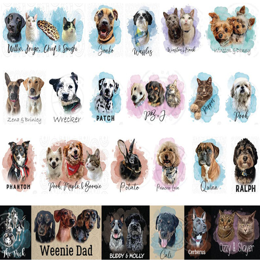Camiseta Personalizada con Ret - Pet Portrait Custom reseña y precio
