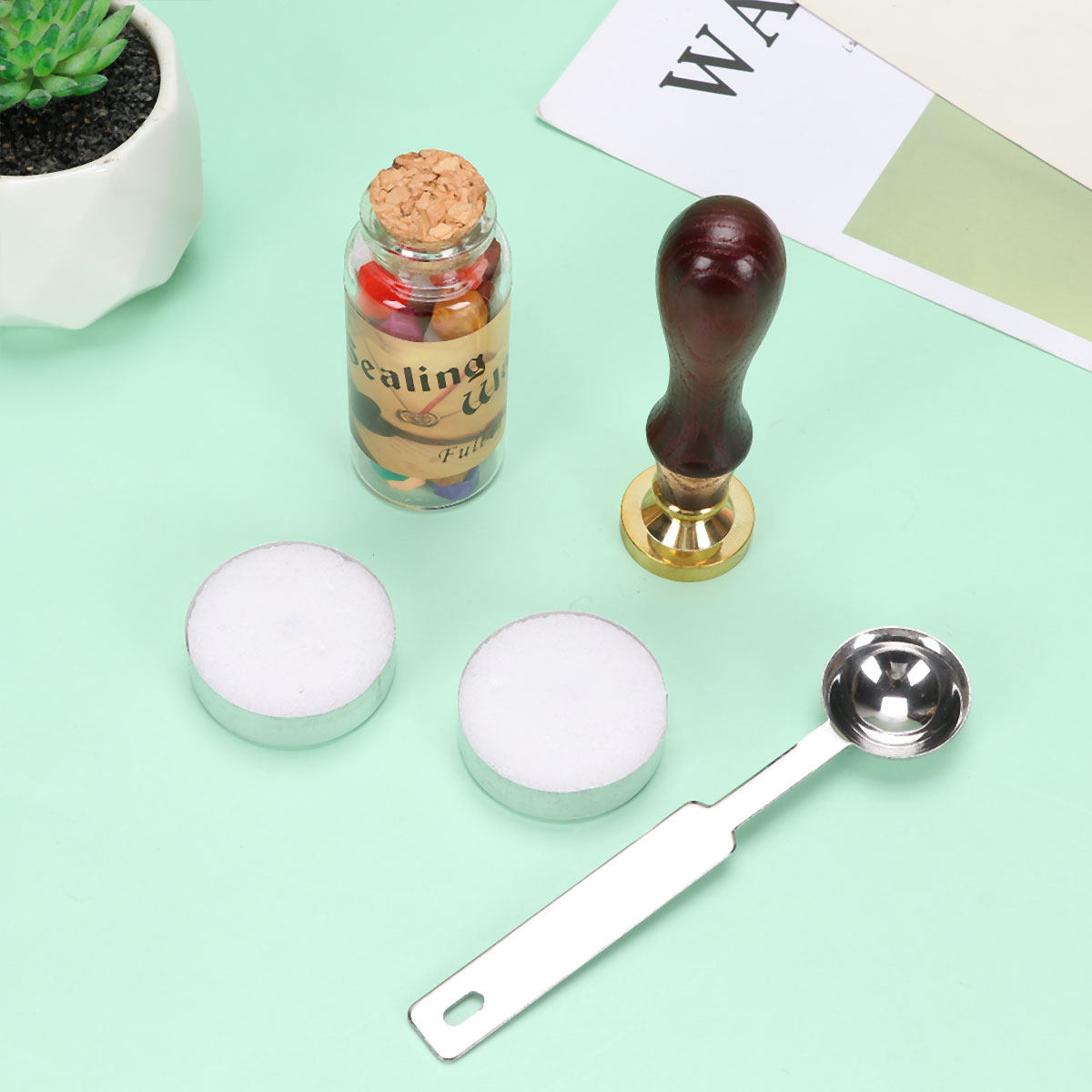 1 Juego de Kit de Sellos de Ce - Wax Seal Letter Kit reseña y precio