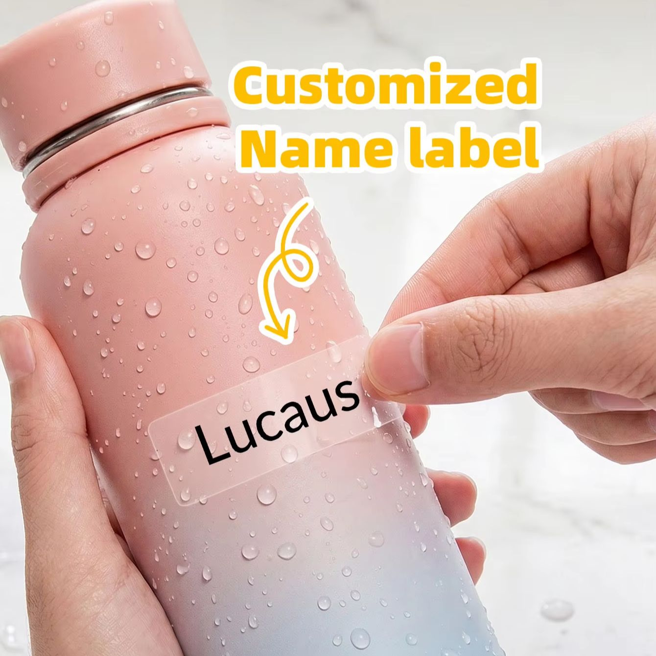 1-300 pegatinas personalizadas - Personalized Name Box reseña y precio