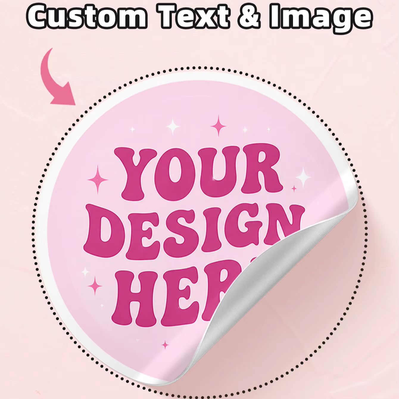 1-130 pegatinas redondas perso - Personalised Candle Label reseña y precio
