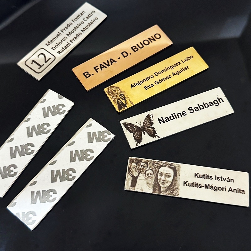 Placa de Identificación Person - Personalized Name Box reseña y precio