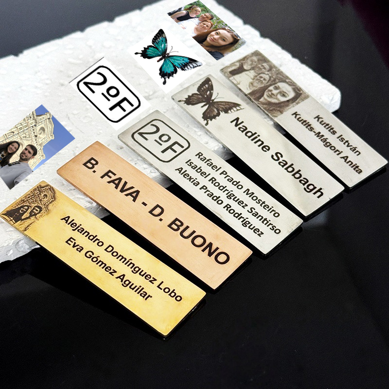 Placa de Identificación Person - Personalized Name Box reseña y precio
