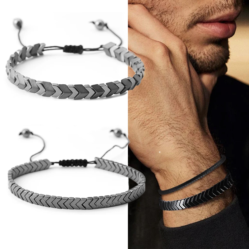 Pulsera de hematita de moda, e - Coordinates Bracelet reseña y precio