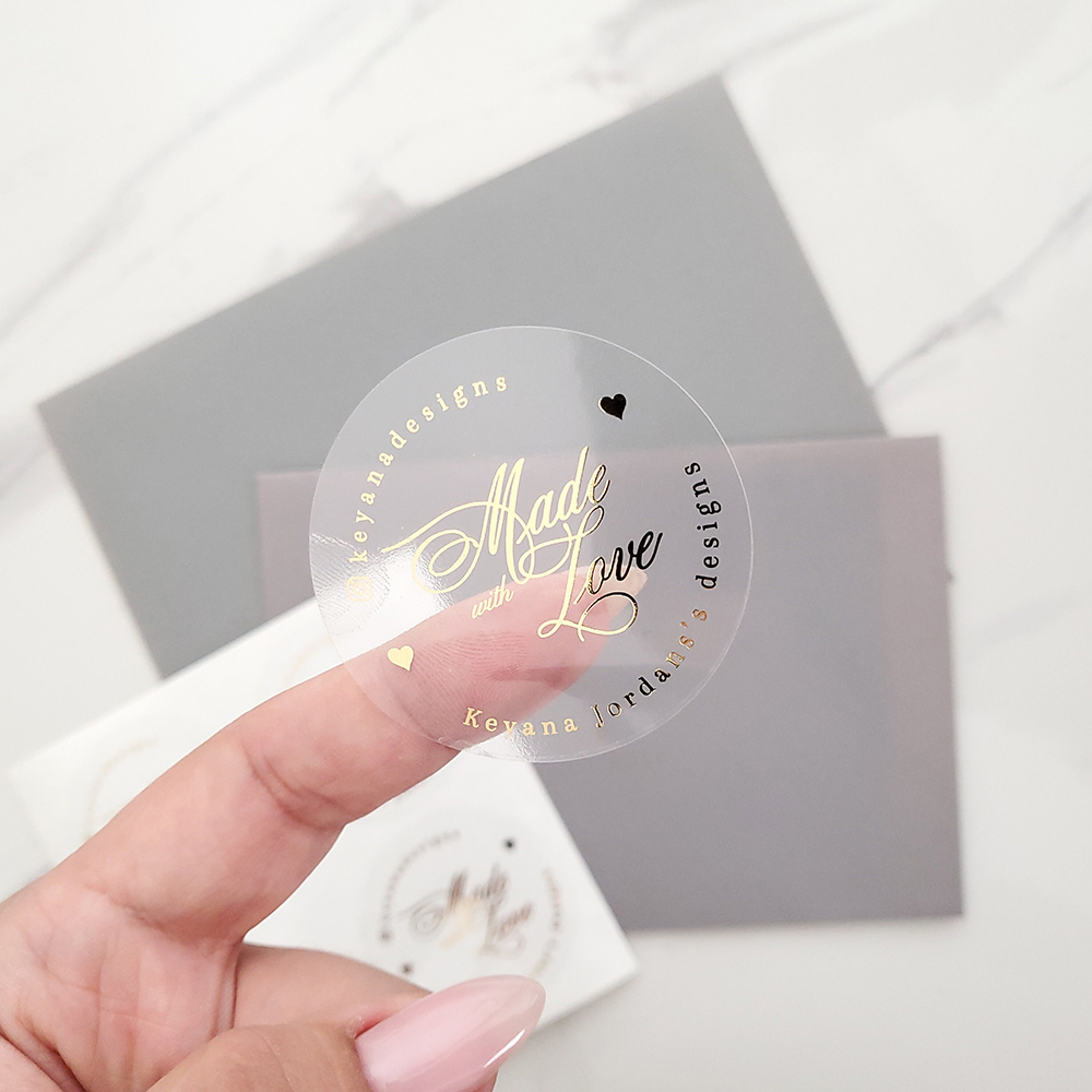 50 Uds. De etiquetas adhesivas - Personalised Candle Label reseña y precio