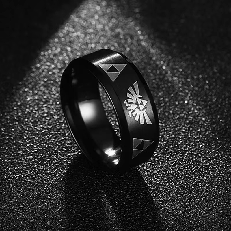 Anillo de banda triangular Tri - Initial Ring Custom reseña y precio