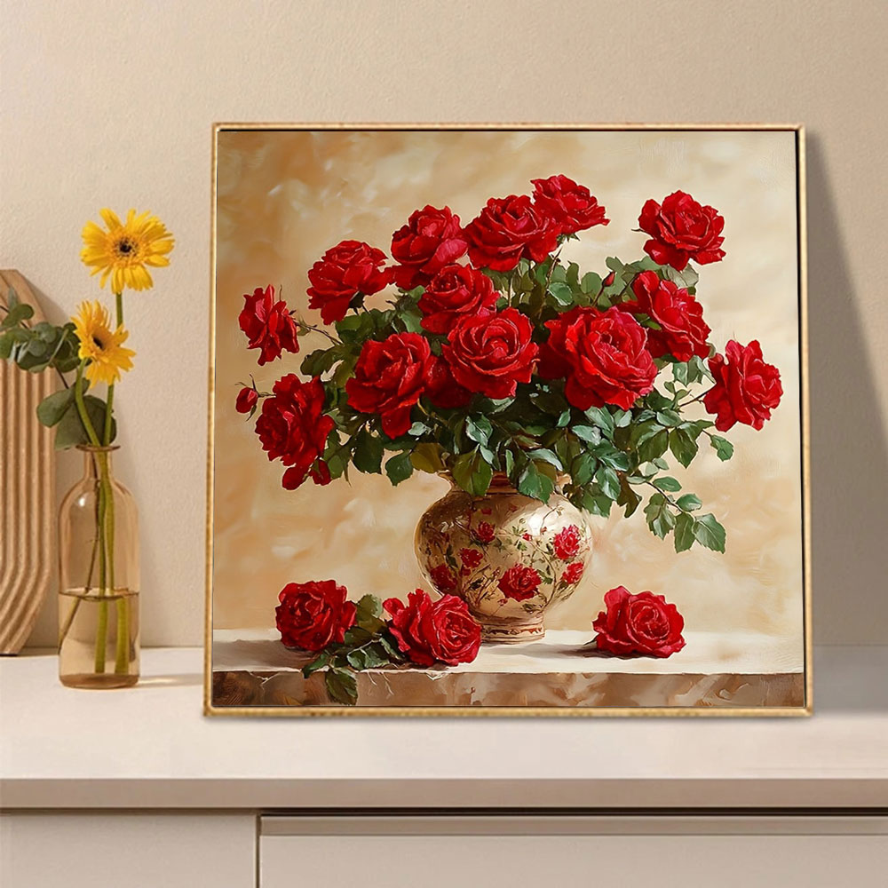 Pintura de diamante rosa, mosa - Photo Mosaic Print reseña y precio