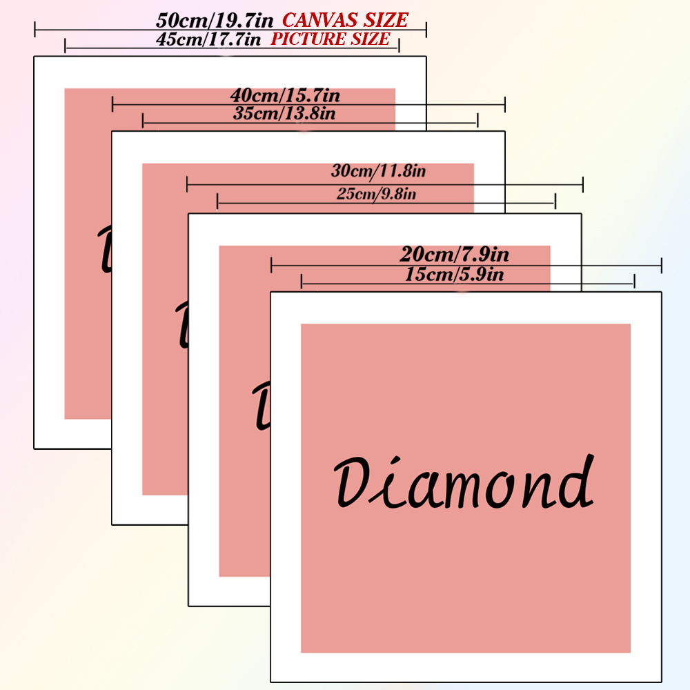 Pintura de diamante rosa, mosa - Photo Mosaic Print reseña y precio