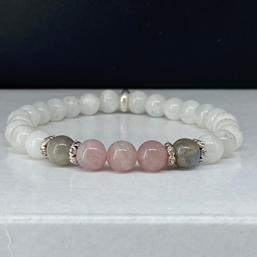 Nueva pulsera de piedra lunar, - Coordinates Bracelet reseña y precio