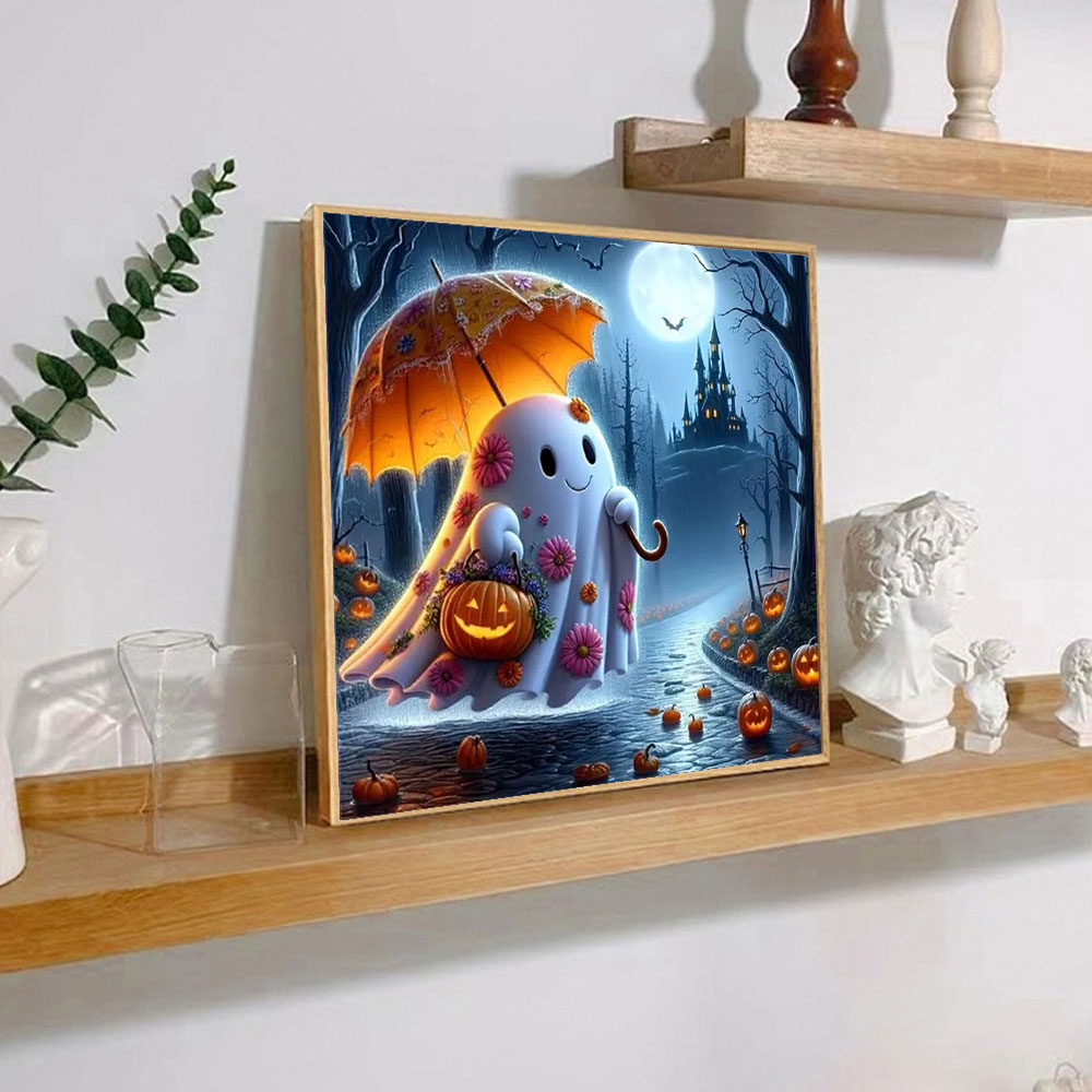 Pintura de diamante de fantasm - Photo Mosaic Print reseña y precio