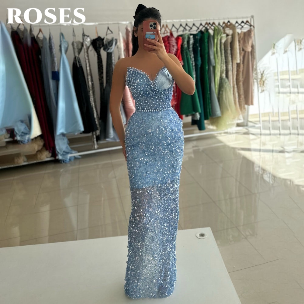 ROSES Vestido de fiesta glamur - Custom Night Sky reseña y precio
